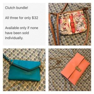 Clutch / small purse bundle