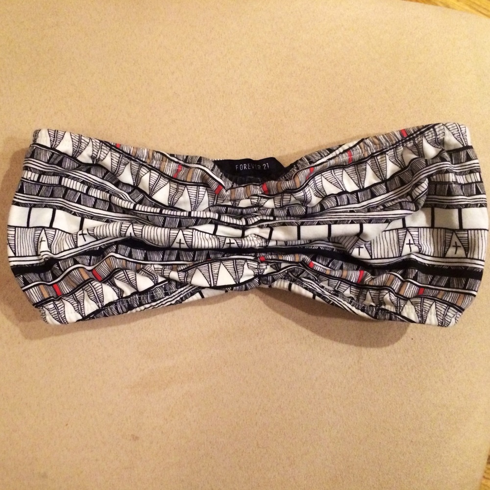 Tribal Bandeau Top