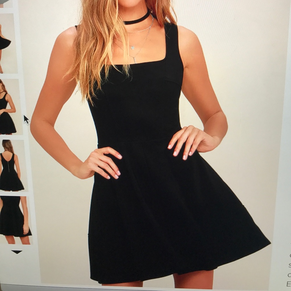 Home before daylight black dress