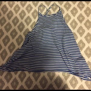 Hollister striped tank top