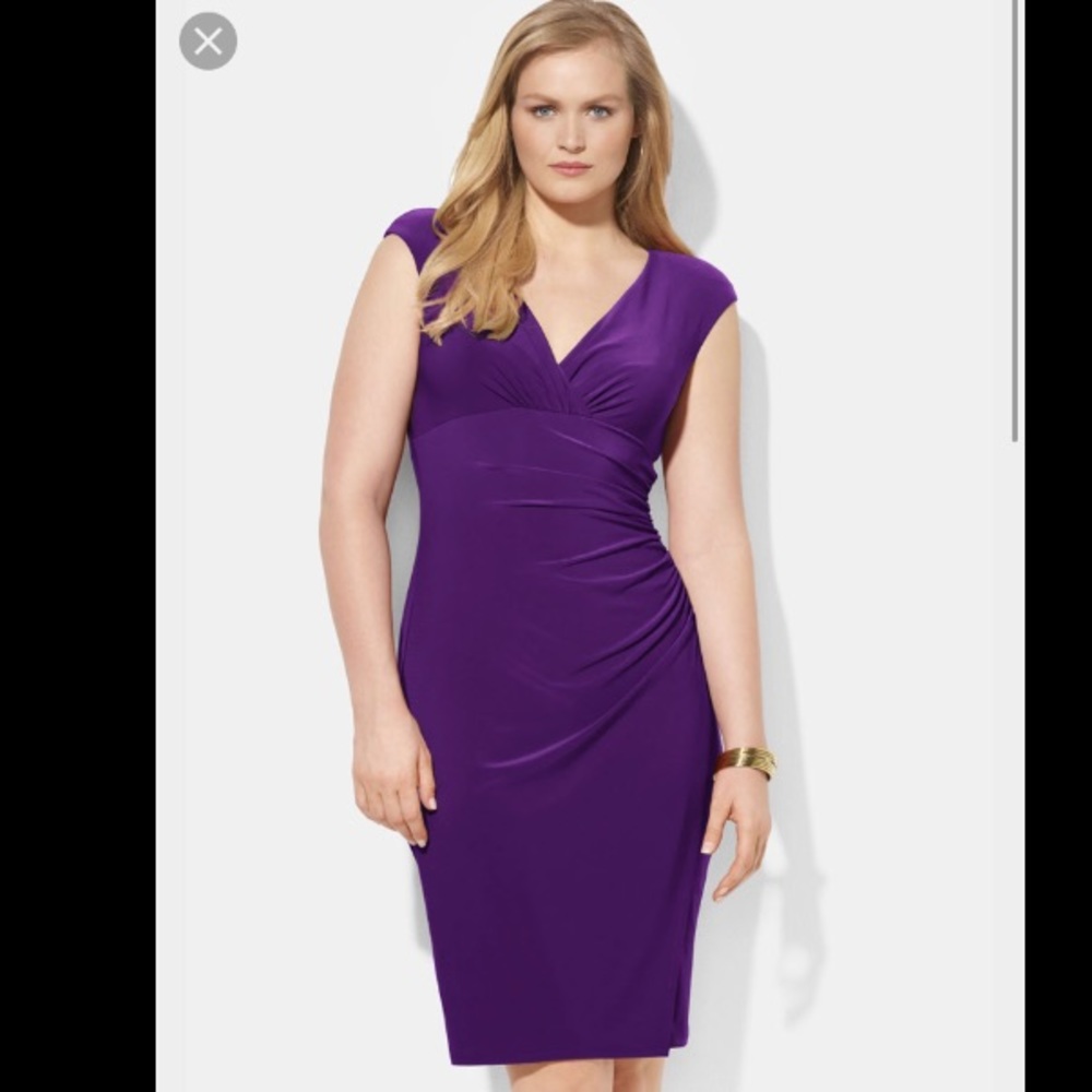 Purple Ralph Lauren woman's dress