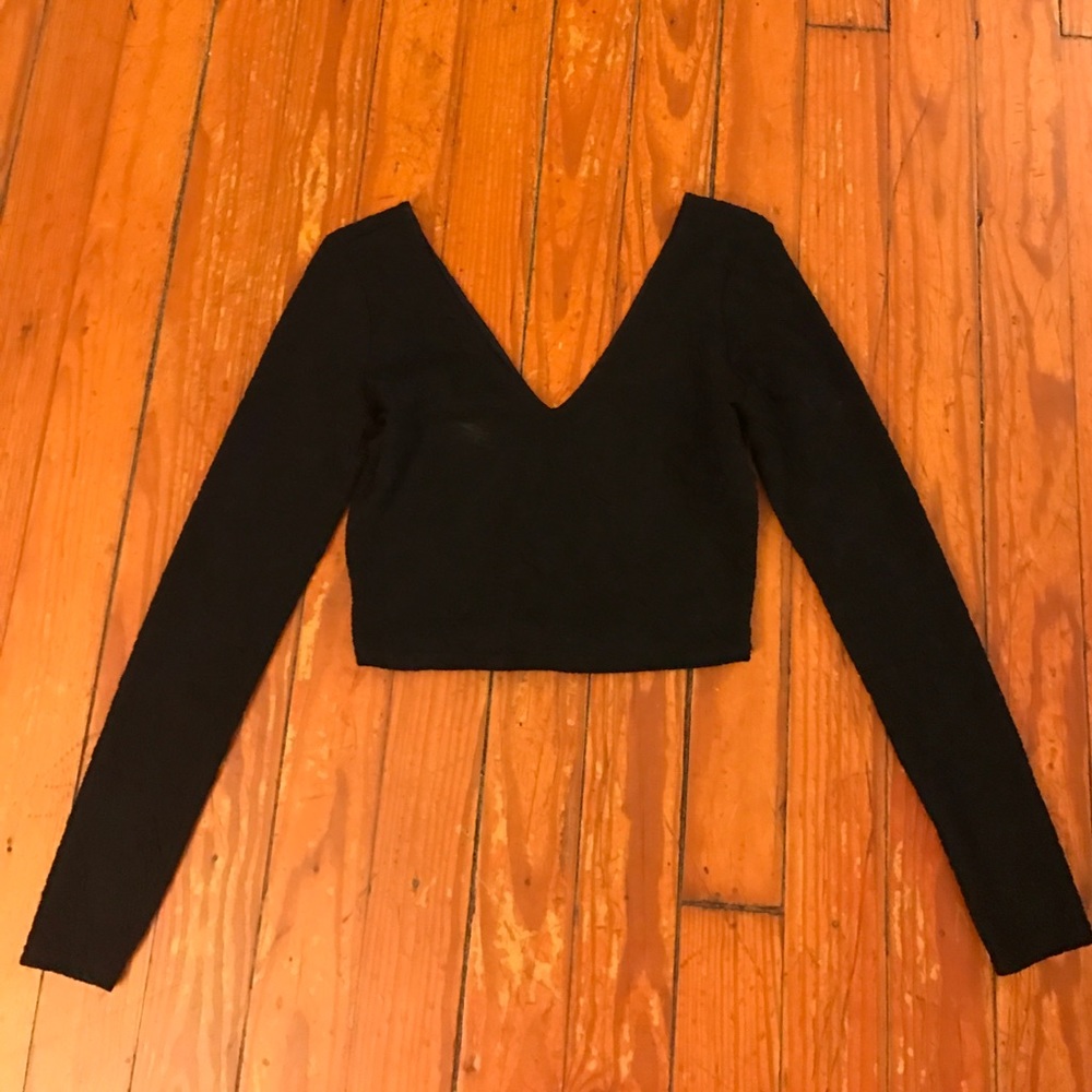 Black Crop Top