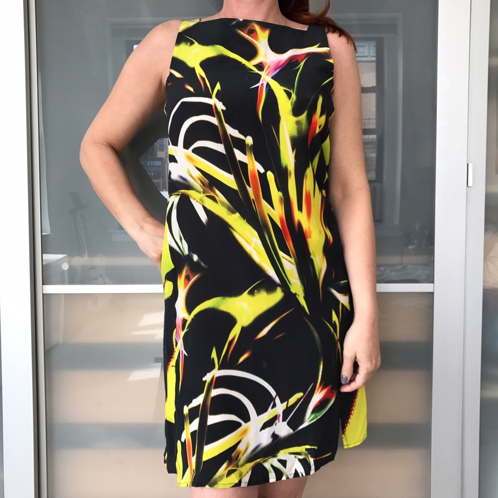 Lenny Niemeyer silk print sleeveless dress