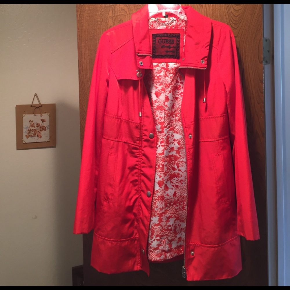 Red Rain Jacket - image 1