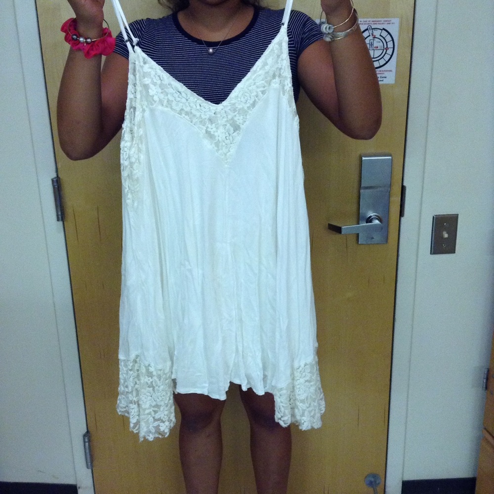 LF white sundress