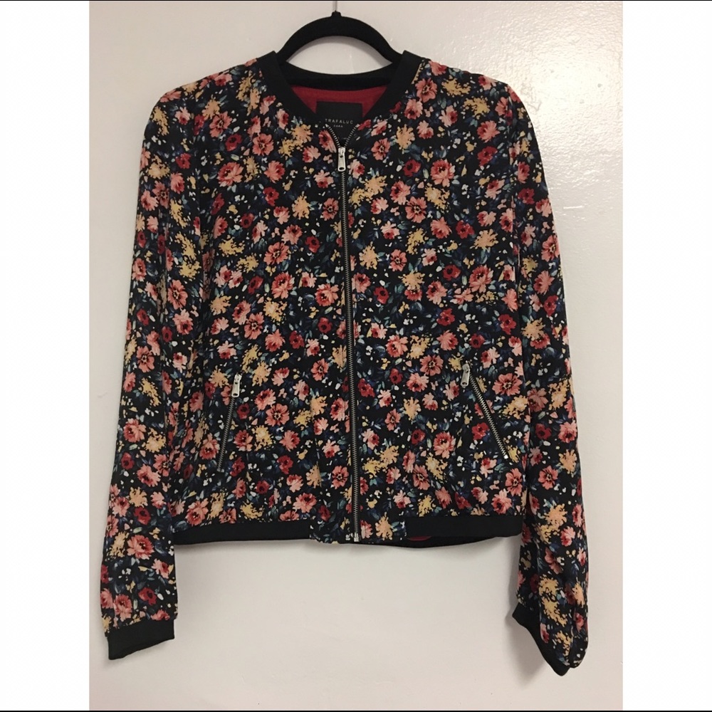 Light weight floral jacket