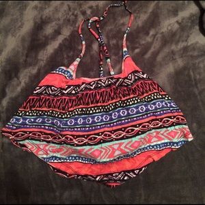 Patterned crop top