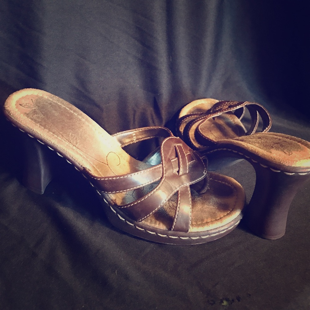 Mudd heeled sandals