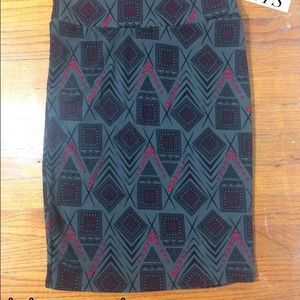 Grey LuLaRoe Cassie Pencil Skirt