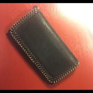 Stella Mccartney Falabella chainborder flap wallet