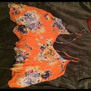 Floral tank top