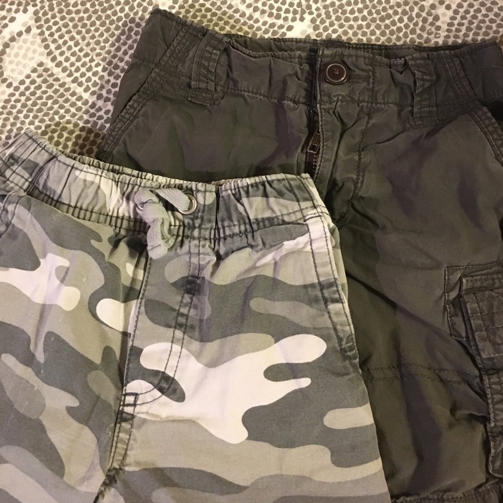 Boys shorts: one gap outlet, one carter's
