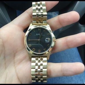 Marc by Marc Jacobs women's slim gold watch