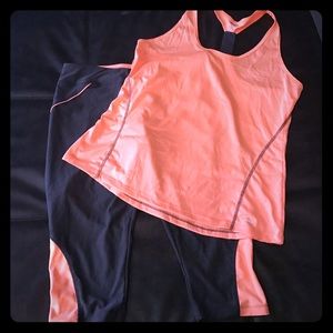 Workout/yoga pants and top