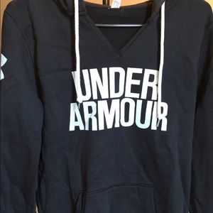 Black Under Armour Hoodie.