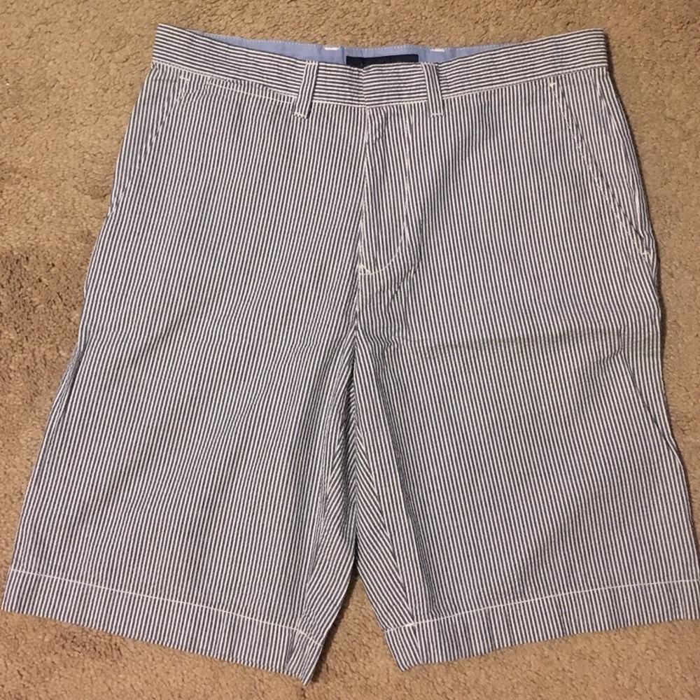 Tommy Hilfiger Blue Striped Men's Shorts Size 32