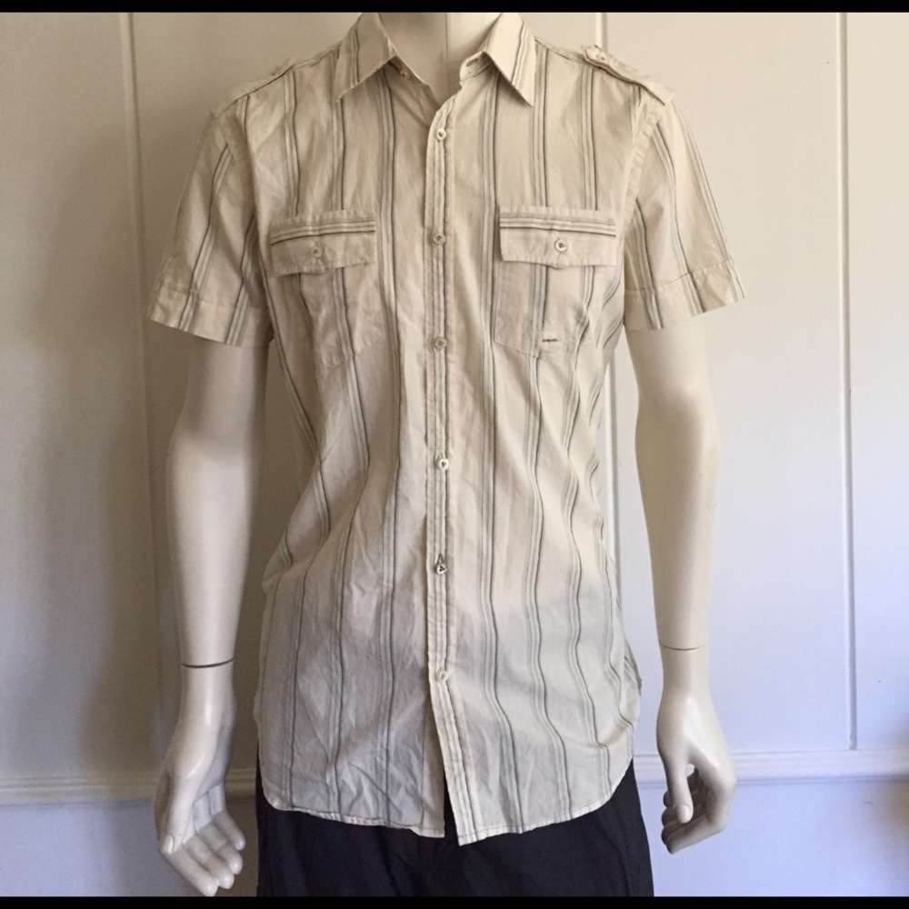 Diesel Men's Shortsleeved Button-down