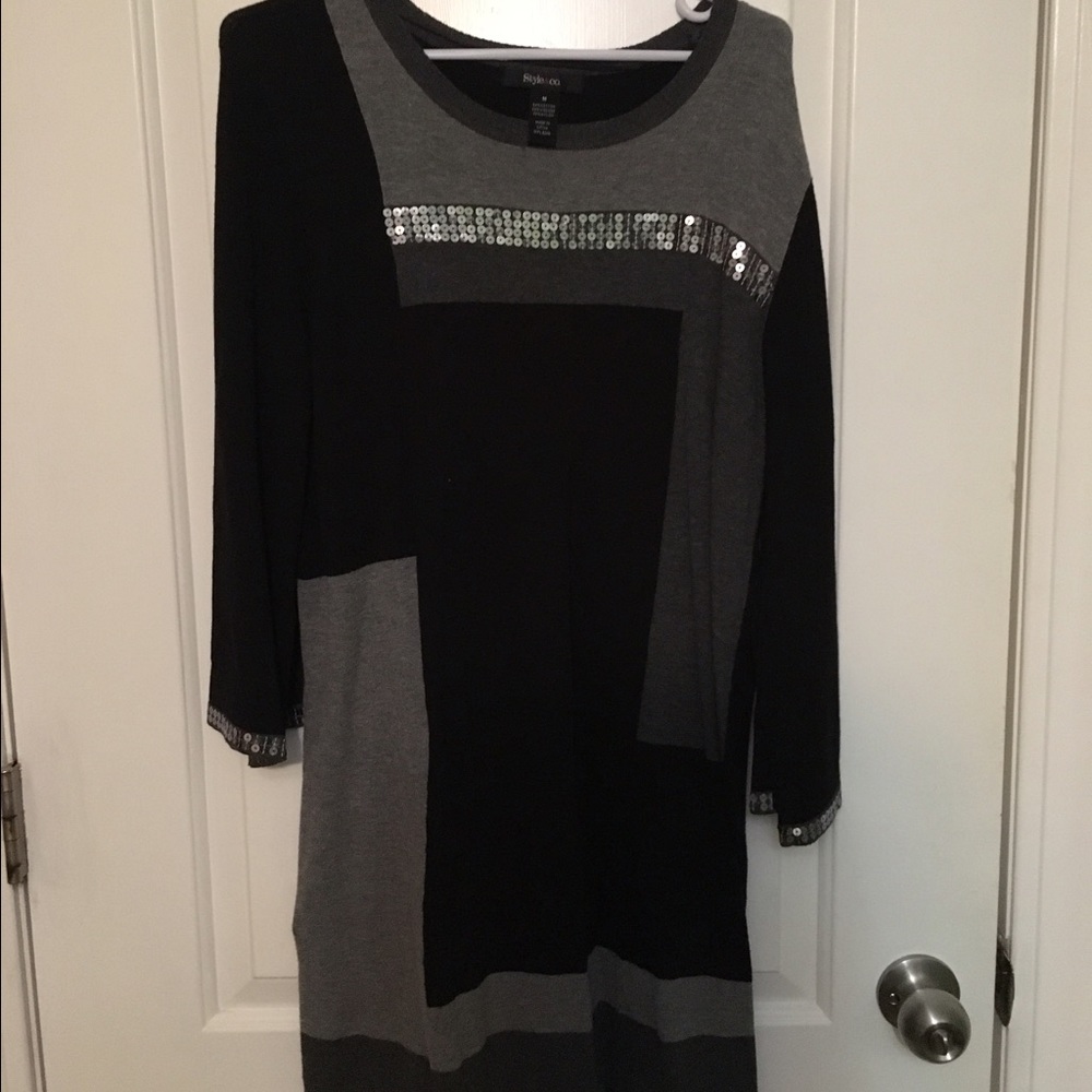 light fun sweater dress
