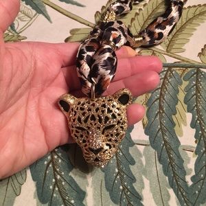 Unique cheetah necklace!