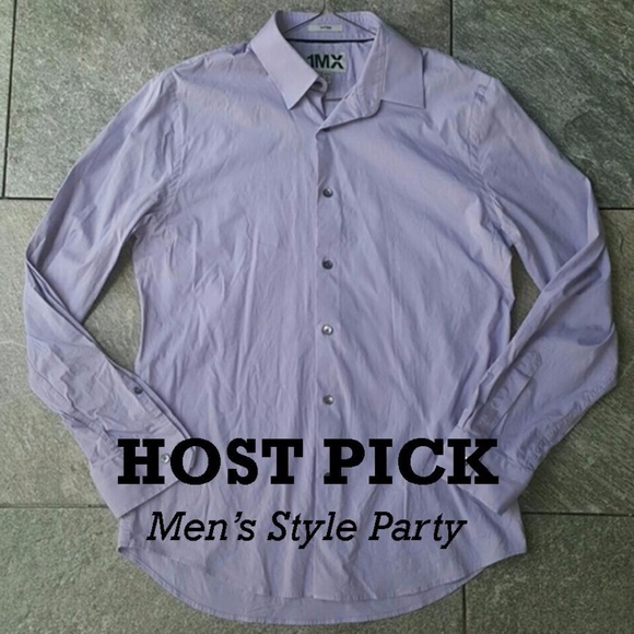Express 1MX Button down shirt - Picture 2 of 7