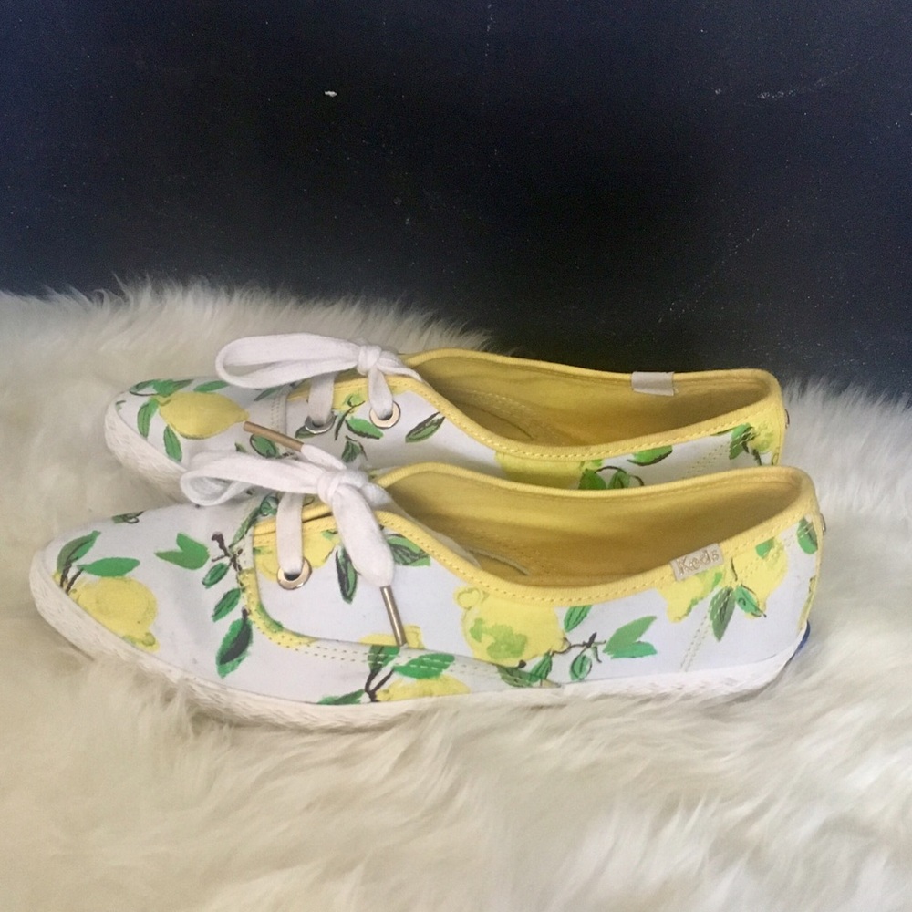 Keds x Kate Spade lemon print size 7