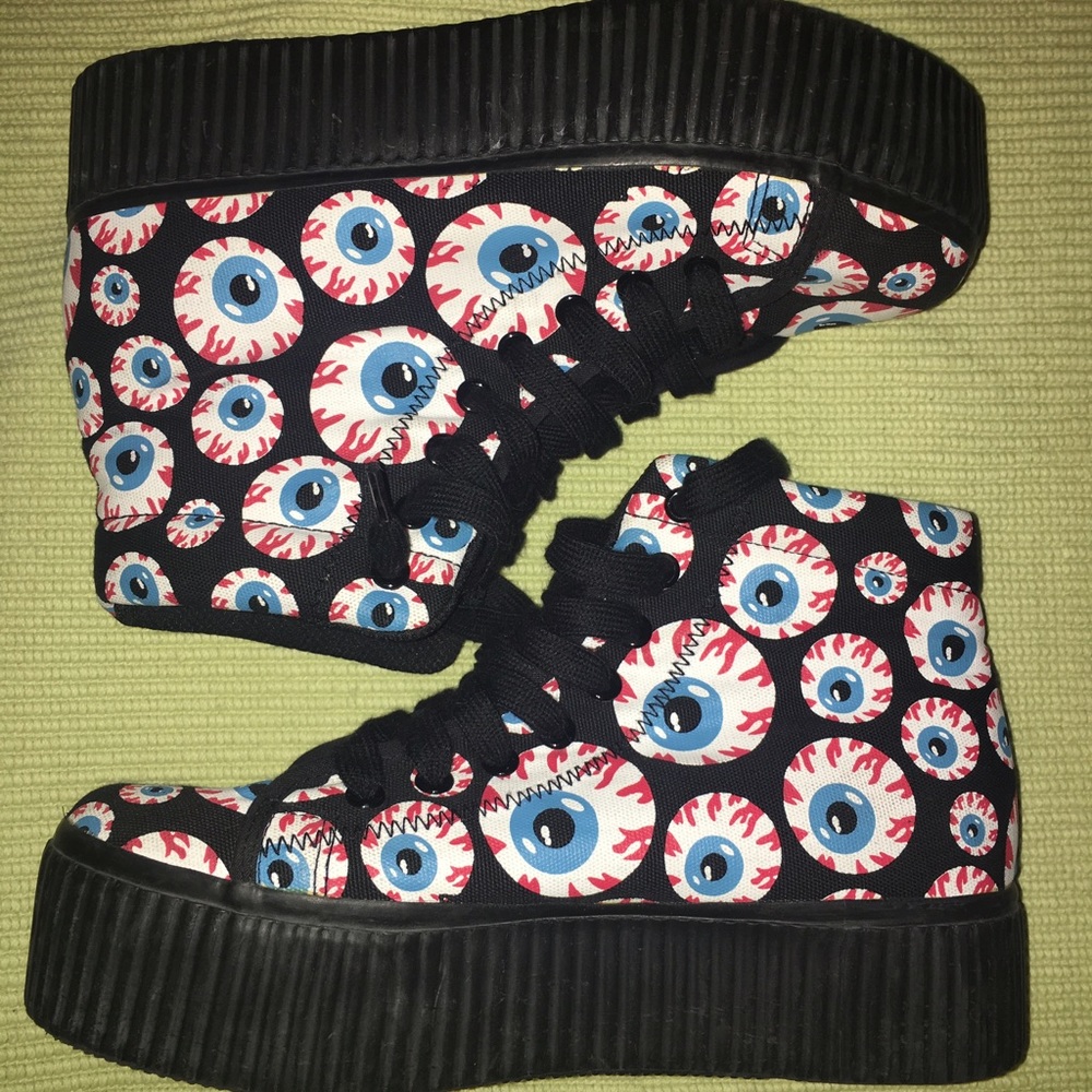 JC Play Jeffrey Campbell 'Hiya' Eyeball Sneaker