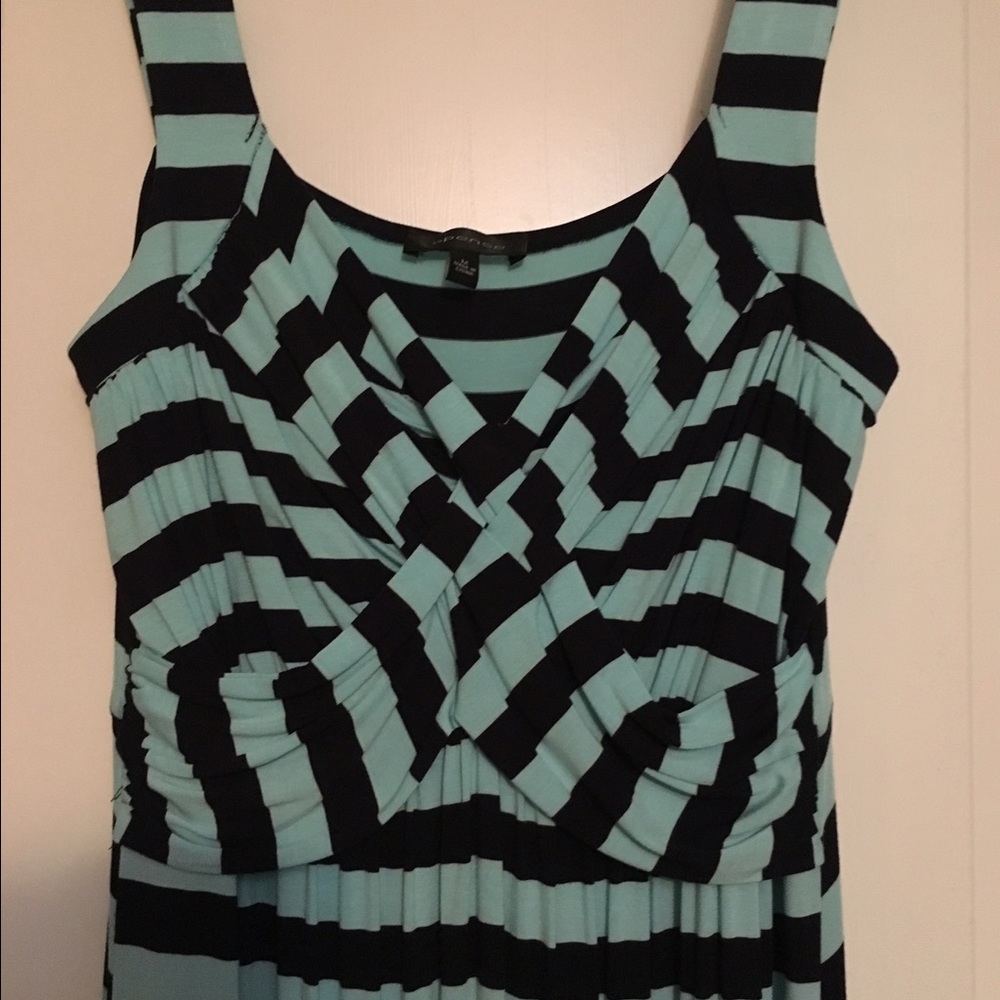 very comfy fun top maxi dress