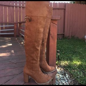 24 HOUR SALE ♥️F21 Over the Knee Boots🌵