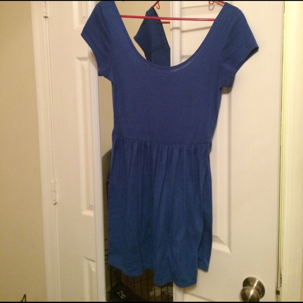 Blue sundress