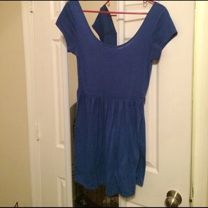 Blue sundress
