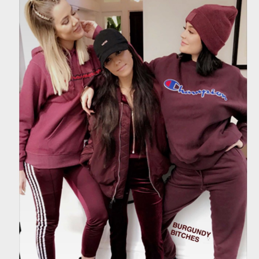 Unisex Burgundy Champion Crewneck