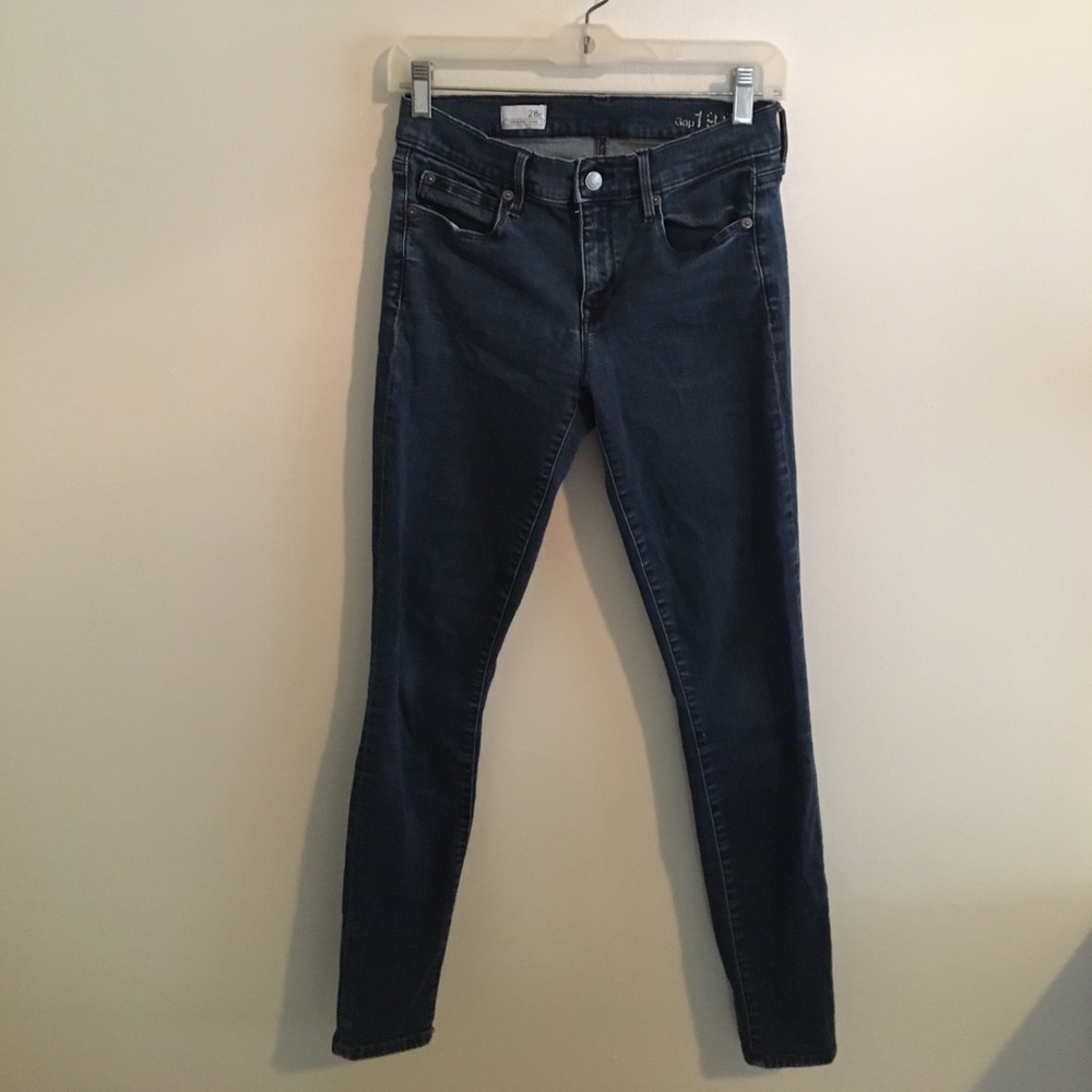 Gap Blue skinny jeans