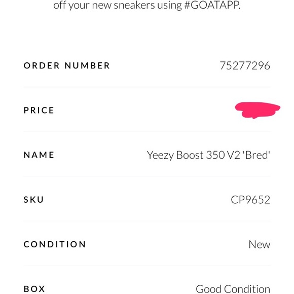 Yeezy Boost 350 v2 \'Bred\' 100% Authentic