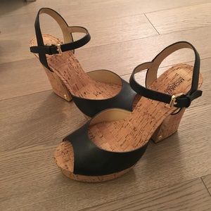 Michael Michael Kors Wedge Sandals, Size 10