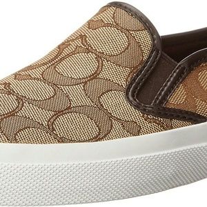 SOLD Womens Chrissy Outline Sneaker Khaki l