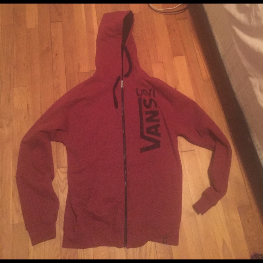 Vans zip up hoodie!