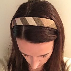 Authentic Sparkly Burberry Headband