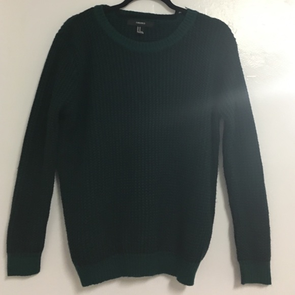 Green/Black Knit Sweater - Picture 2 of 3