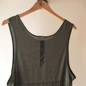Men's Lululemon Surge Tank (L) - Forest Green