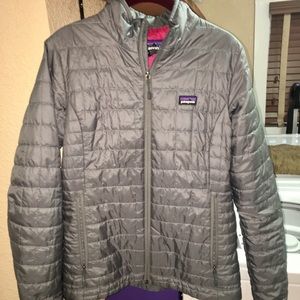 Patagonia Women's Medium Nano Jacket- Heather Grey