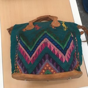 Embroidered Travel Bag