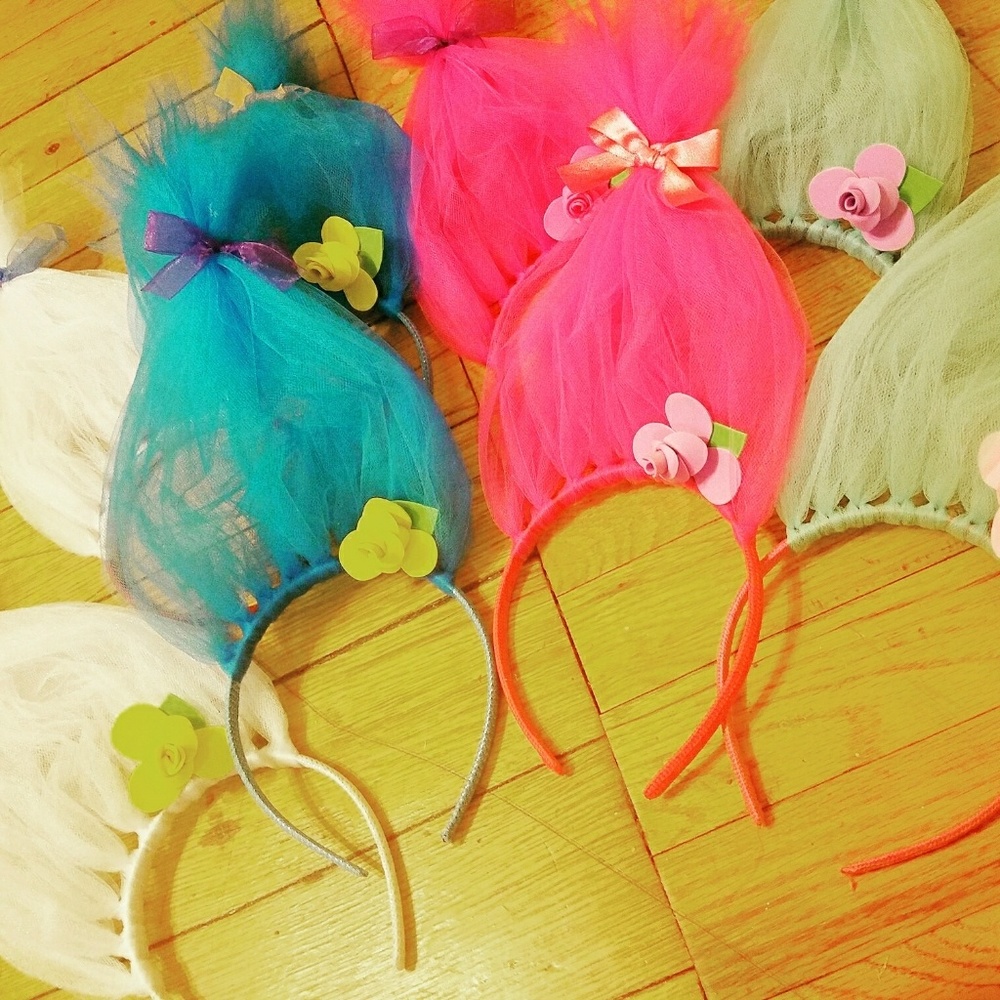 Troll headbands