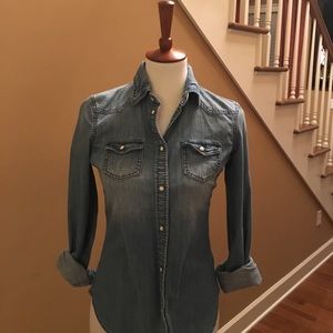 American Eagle Denim Shirt