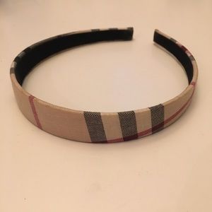 Authentic Burberry headband