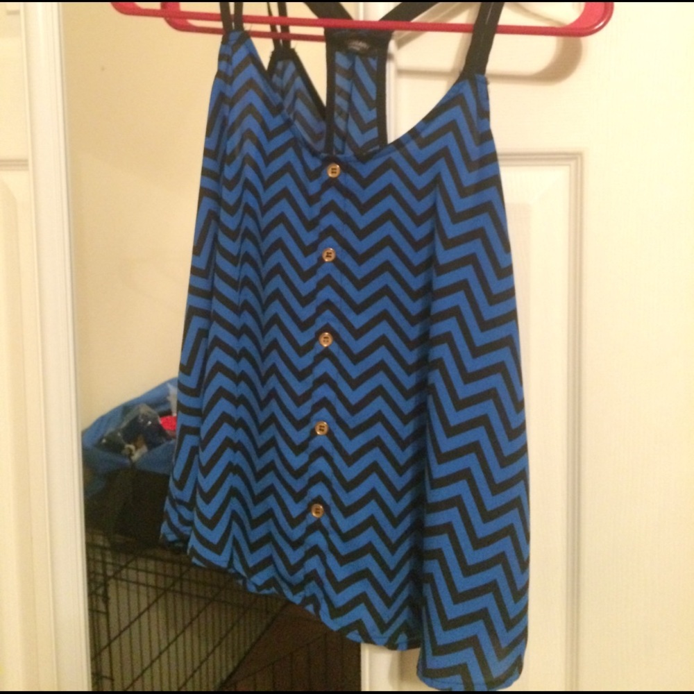 Chevron tank top