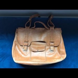 Leather satchel VINTAGE