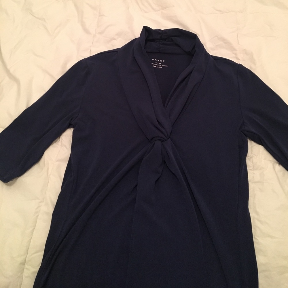 Blue grace top - size xs