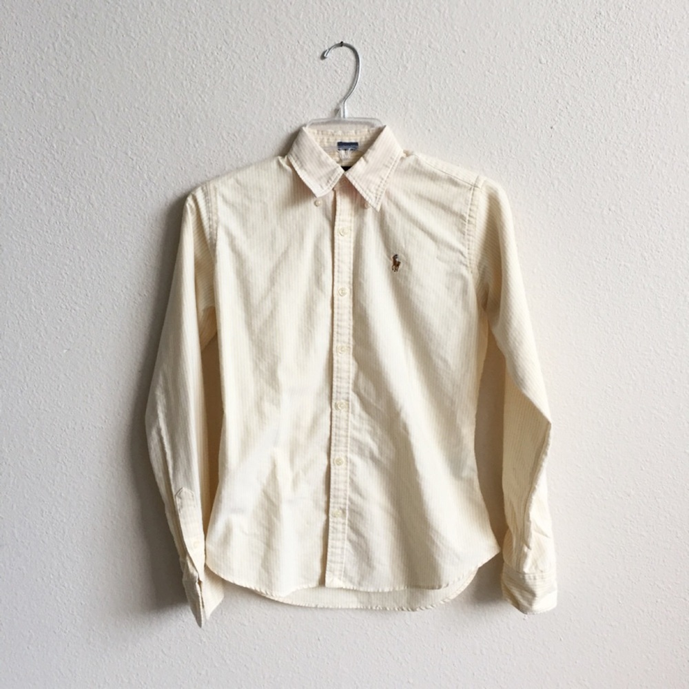 Polo Ralph Lauren Long Sleeves Oxford Shirt XS