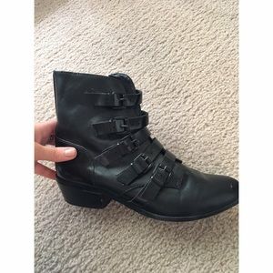 Buckle Ankle Boots