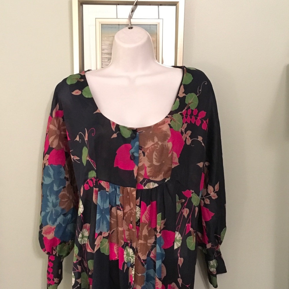 Stunning Vintage Floral Maxi Dress🌸